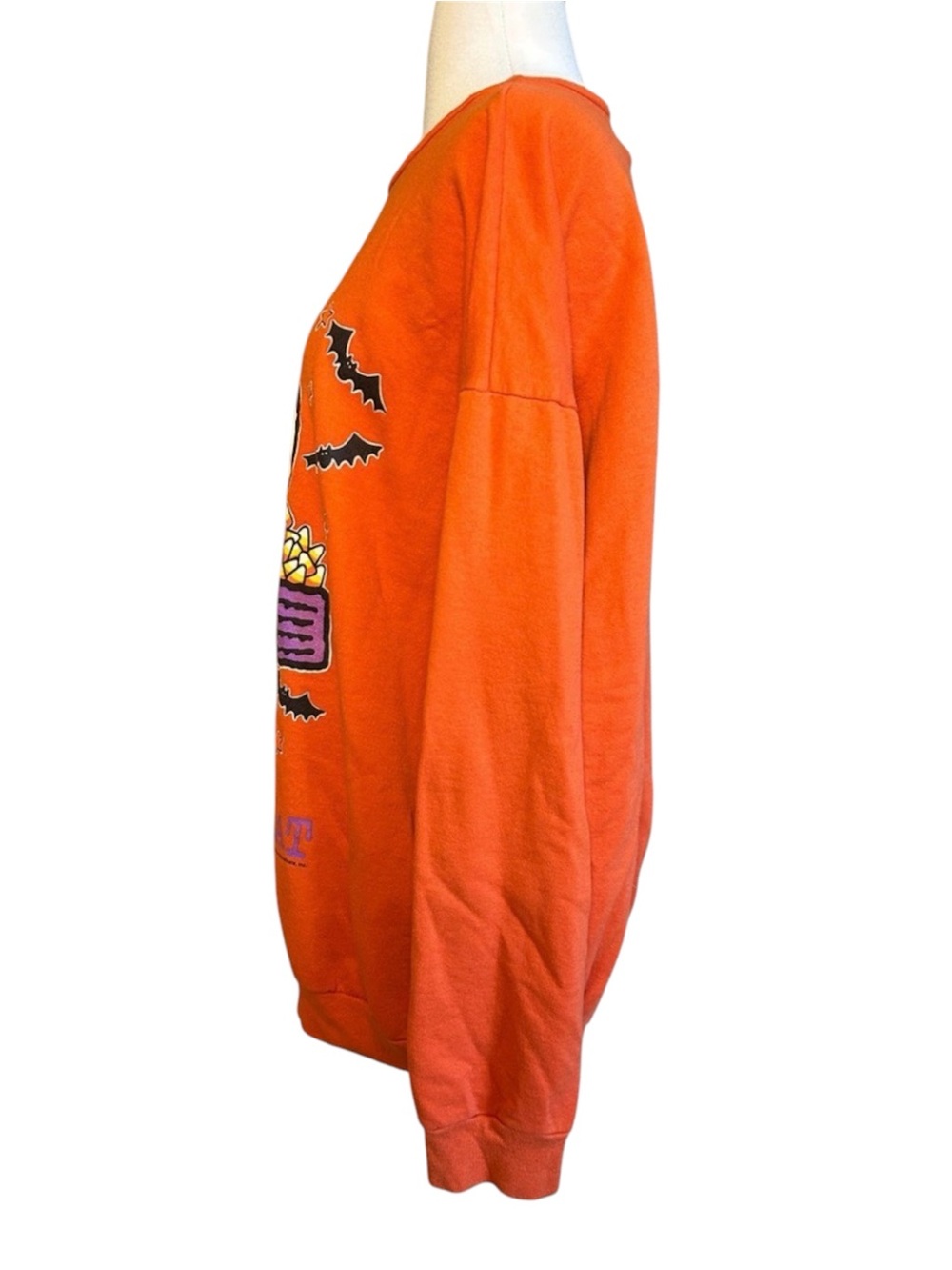 Vintage Peanuts Snoopy Joe Cool Trick Or Treat Halloween Sweatshirt Mens size XL - Picture 6 of 13